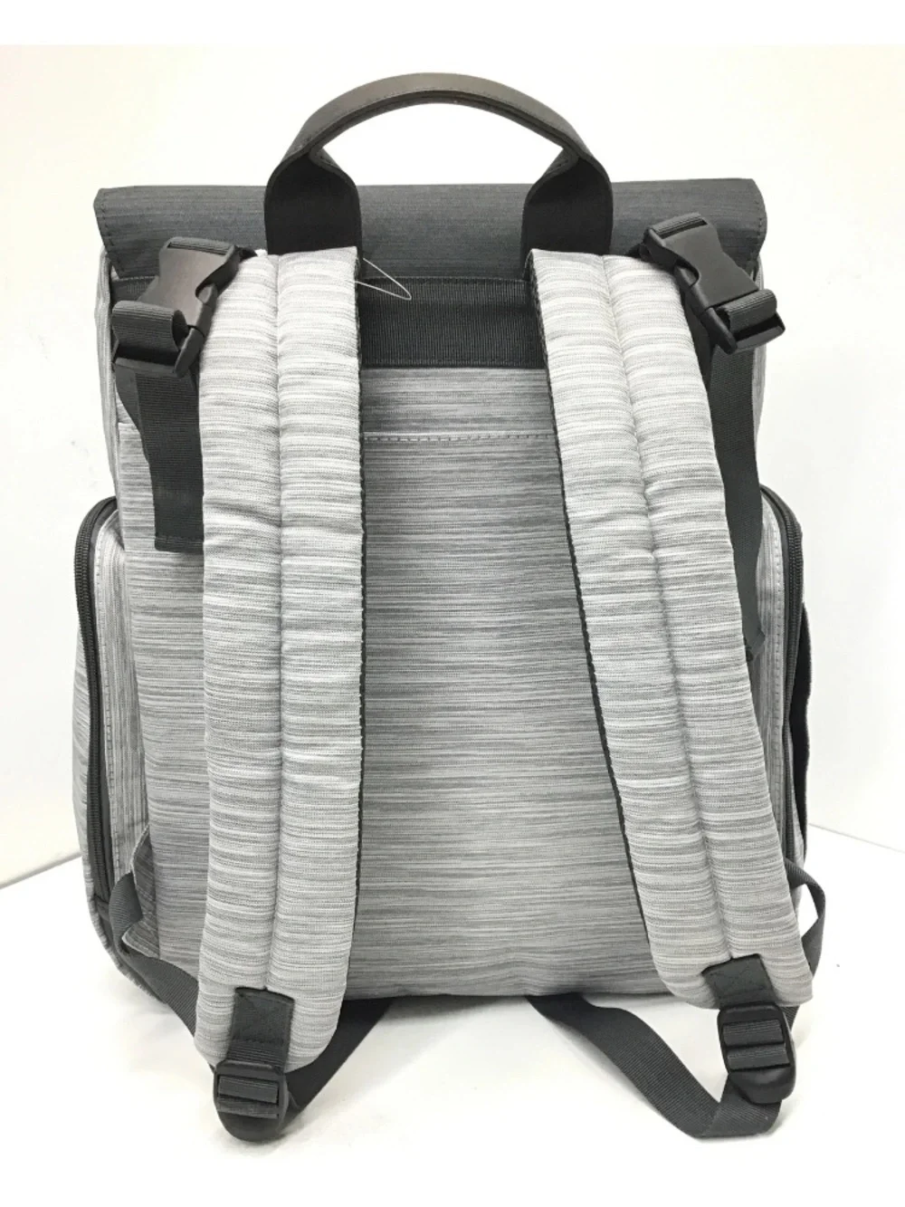 Eddie Bauer Gray & Charcoal Diaper Backpack